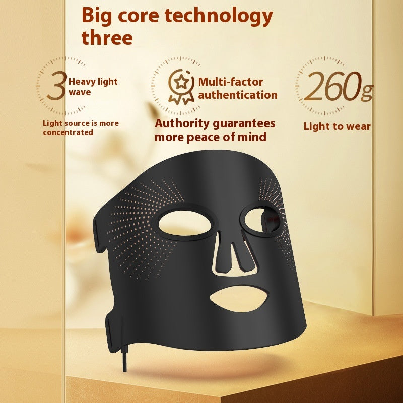 Red Light 7 Colors LED Silicone Photon Facial Mask