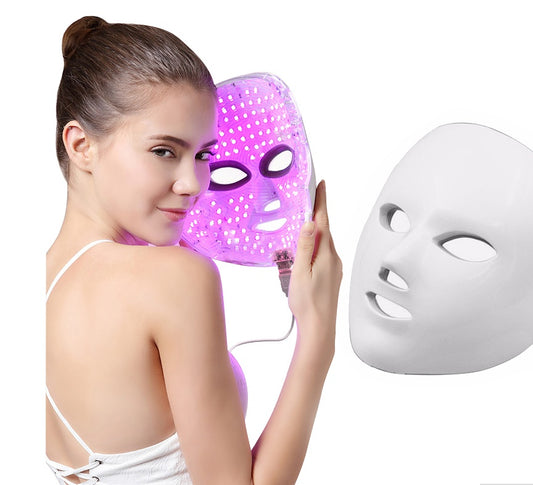 7 Color LED Light Therapy Facial Mask