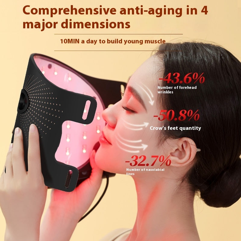 Red Light 7 Colors LED Silicone Photon Facial Mask