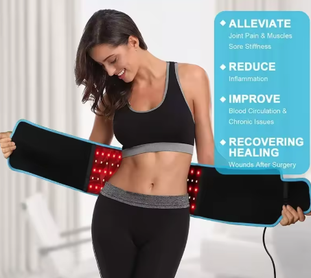 Red Light Therapy Belt - (Option: With Vibration)